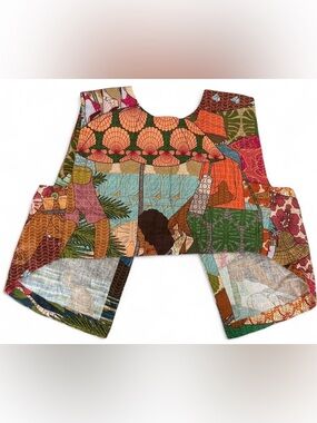 Farm Rio tropical print top